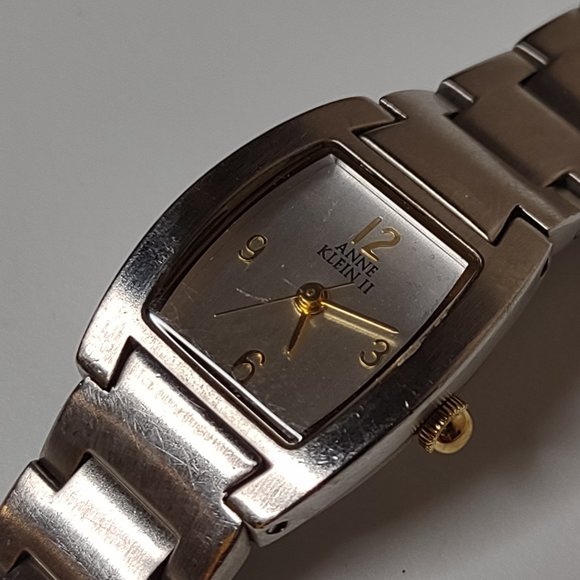 6 Inch Silver Tone Anne Klein II Watch - Picture 2 of 11
